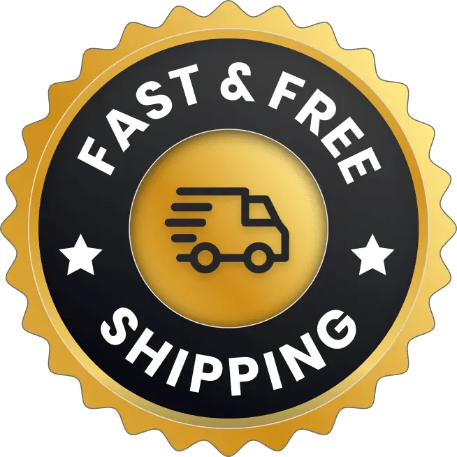 free shipping badge